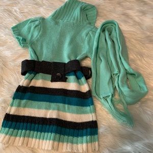 Baby sweater dress